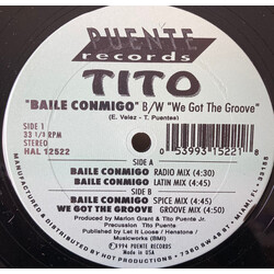 Tito Puente Baile Conmigo USED VINYL 12INCH