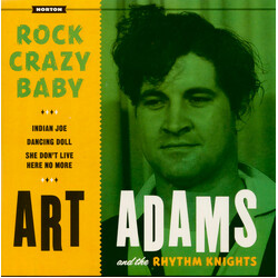 Art Adams And The Rhythm Knights Rock Crazy Baby USED VINYL 7INCH 45 RPM