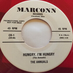 The Annuals Hungry, I'm Hungry / Once In A Lifetime USED VINYL 7INCH 45 RPM REISSUE UNOFFICIAL RELEASE