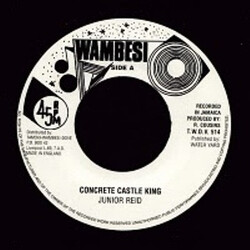 Junior Reid Concrete Castle King USED VINYL 7INCH 45 RPM