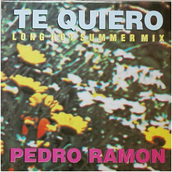 Pedro Ramon Te Quiero - Long Hot Summer Mix USED VINYL 12INCH 45 RPM