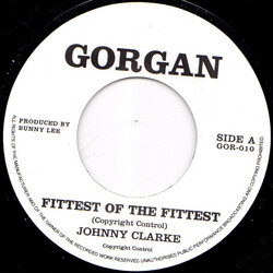 Johnny Clarke Fittest Of The Fittest USED VINYL 7INCH 45 RPM SINGLE REISSUE