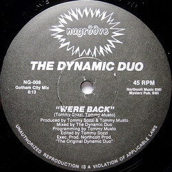 Dynamic Duo (2) Were Back USED VINYL 12INCH 45 RPM
