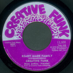 Creative Funk Ready Made Family / Funk Power USED VINYL 7INCH 45 RPM SINGLE STYRENE