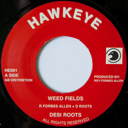 Desi Roots / Scientist Weed Fields / Burn Them USED VINYL REISSUE 7INCH 45 RPM