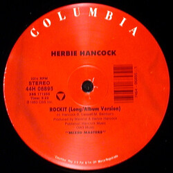 Herbie Hancock Rockit / Megamix USED VINYL 12INCH 33 S RPM 45 RPM REISSUE