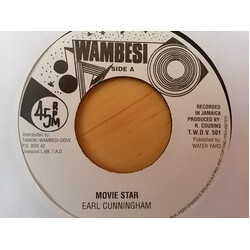 Earl Cunningham Movie Star USED VINYL 7INCH 45 RPM REISSUE