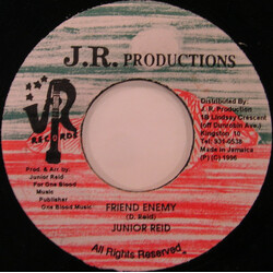 Junior Reid Friend Enemy USED VINYL 7INCH 45 RPM
