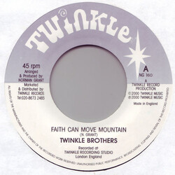 Twinkle Brothers Faith Can Move Mountain USED VINYL 7INCH 45 RPM