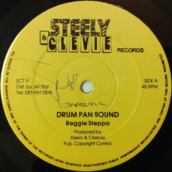 Reggie Stepper Drum Pan Sound USED VINYL 12INCH 45 RPM