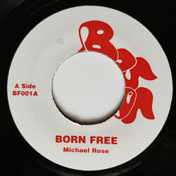 Michael Rose Born Free USED VINYL 7INCH REISSUE 45 RPM