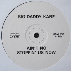 Big Daddy Kane Ain't No Stoppin' Us Now USED VINYL 12INCH PROMO