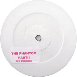 The Phantom (4) Part II USED VINYL 12INCH 33 S RPM SINGLE SIDED WHITE LABEL
