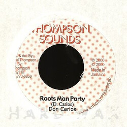 Don Carlos (2) Roots Man Party USED VINYL 7INCH 45 RPM