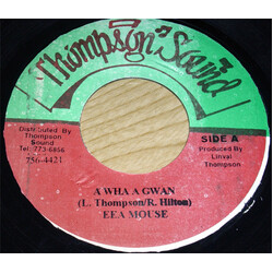 Eek-A-Mouse A Wha A Gwan USED VINYL 7INCH 45 RPM REPRESS