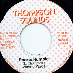 Wayne Wade Poor & Humble USED VINYL 7INCH 45 RPM REISSUE