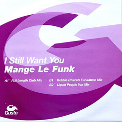 Mange Le Funk I Still Want You USED VINYL 12INCH 45 RPM 33 S RPM