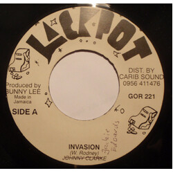 Jackie Edwards / King Tubby / The Aggrovators Invasion USED VINYL 7INCH MISPRINT REISSUE