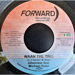Alborosie / Michael Rose Waan The Ting USED VINYL 7INCH 45 RPM