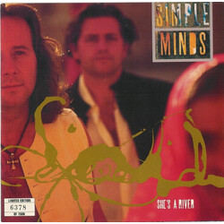 Simple Minds She's A River USED VINYL 7INCH 45 RPM LIMITED EDITION NUMBERED