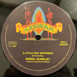 Errol Dunkley A Little Way Different USED VINYL 12INCH 45 RPM REISSUE