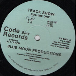 Bluemoon Productions Track Show (Volume One) USED VINYL 12INCH 33 S RPM