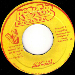 Hugh Mundell Book Of Life USED VINYL 7INCH 45 RPM SINGLE REISSUE