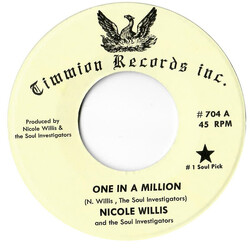 Nicole Willis / The Soul Investigators One In A Million USED VINYL 7INCH 45 RPM