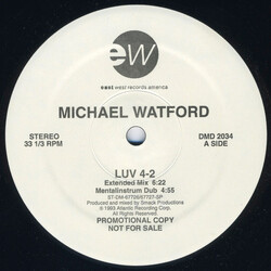 Michael Watford Luv 4-2 USED VINYL 12INCH 33 S RPM PROMO