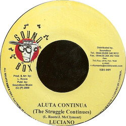Luciano (2) Aluta Continua (The Struggle Continues) USED VINYL 7INCH 45 RPM