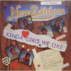 New Edition Kinda Girls We Like USED VINYL 12INCH 33 S RPM