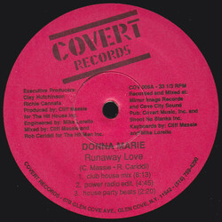 Donna Marie (2) Runaway Love USED VINYL 12INCH 33 S RPM