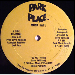Mona Rae Do Me USED VINYL 12INCH 33 S RPM