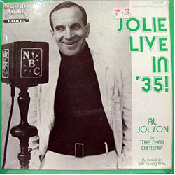 Al Jolson Jolie Live In '35! Vinyl LP USED
