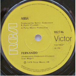 ABBA Fernando USED VINYL 7INCH 45 RPM SINGLE REISSUE