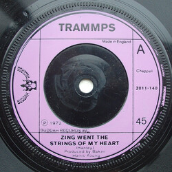 The Trammps Zing Went The Strings Of My Heart USED VINYL 7INCH 45 RPM