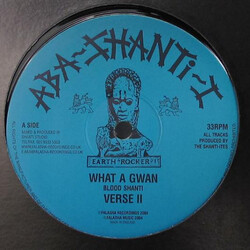 Blood Shanti / The Shanti-Ites What A Gwan / Banks Of The Nile USED VINYL 12INCH 33 S RPM