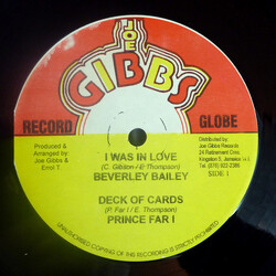 Beverly Bailey / Prince Far I / Joe Gibbs & The Professionals I Was In Love / Deck Of Cards / Love Thyself USED VINYL 12INCH 45 RPM