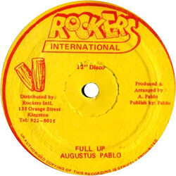 Augustus Pablo Full Up / Eastman Sound USED VINYL 12INCH 45 RPM REPRESS