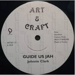 Johnny Clarke Guide Us Jah USED VINYL 12INCH 45 RPM REISSUE