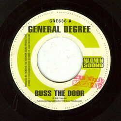 General Degree / Lenkie & Frenchie Buss The Door USED VINYL 7INCH 45 RPM
