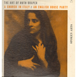 Ruth Draper The Art Of Ruth Draper Vol. II (A Church In Italy / An English House Party) Vinyl LP USED