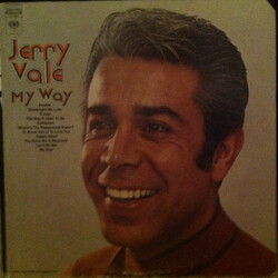 Jerry Vale My Way Vinyl LP USED