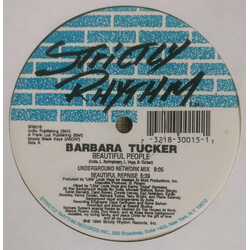 Barbara Tucker Beautiful People USED VINYL 12INCH 33 S RPM MAXI-SINGLE