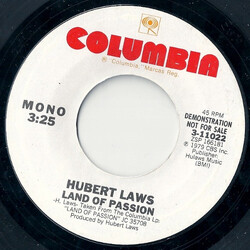 Hubert Laws Land Of Passion USED VINYL 7INCH 45 RPM PROMO