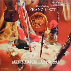 Arthur Fiedler / The Boston Pops Orchestra The Music Of Franz Liszt Vinyl LP USED