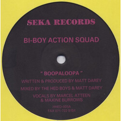 Bi Boy Action Squad Boopaloopa USED VINYL 12INCH 33 S RPM