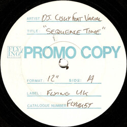 Cisky / Varial (2) Sequence Time USED VINYL 12INCH PROMO 45 RPM