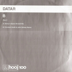 DATAR B (Disc 2) USED VINYL 12INCH 33 S RPM
