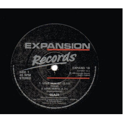 Glaze (4) Love Hurts USED VINYL 12INCH 45 RPM